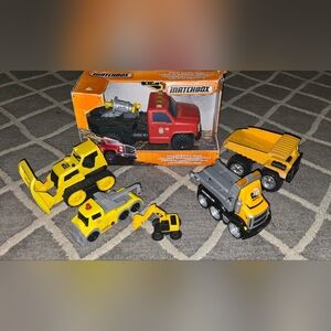 Matchbox Forest Utility Truck Toy Cars 1988 Remco Dump Truck